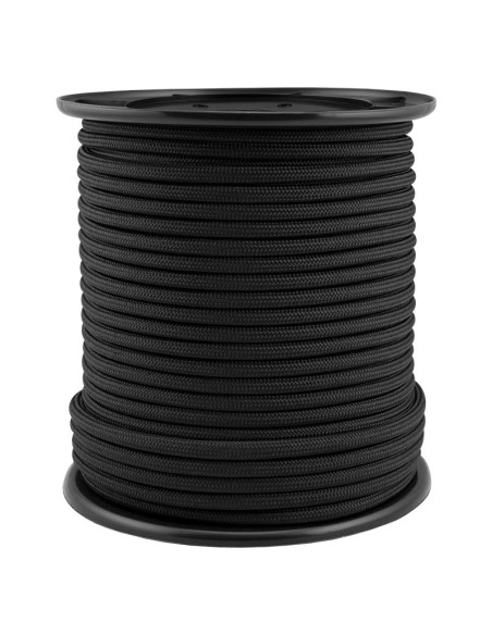 CUERDA POLITRENZADA 10MM 100M - NEGRO