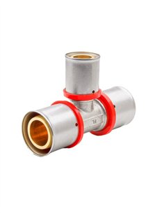 TE REDUCIDA MULTICAPA PRESS TIPO U-ROJO - Ø20X16X20