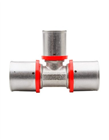 TE REDUCIDA MULTICAPA PRESS TIPO U-ROJO - Ø20X20X16