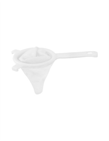 COLADOR FRANELA PLASTICO - 10CM