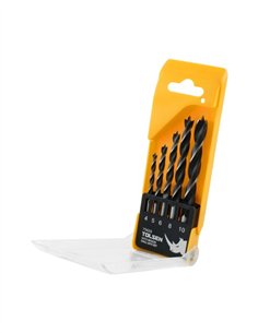 ESTUCHE 5 PZS BROCAS PARA MADERA TOLSEN
