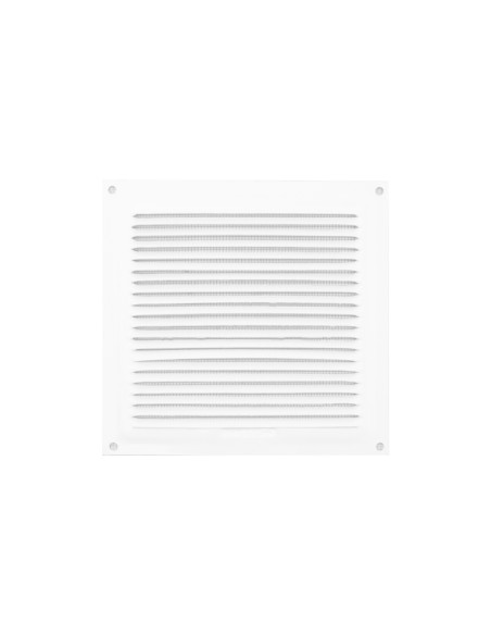 REJILLA PLANA ALUMINIO CON MOSQUITERA - 20X20MM