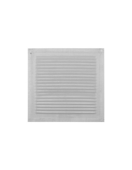 REJILLA PLANA ALUMINIO CON MOSQUITERA - 20X20MM