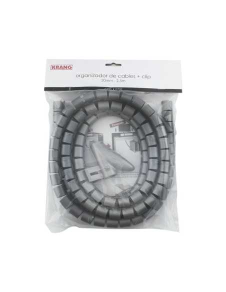 ORGANIZADOR DE CABLE 2.5M - 25MM