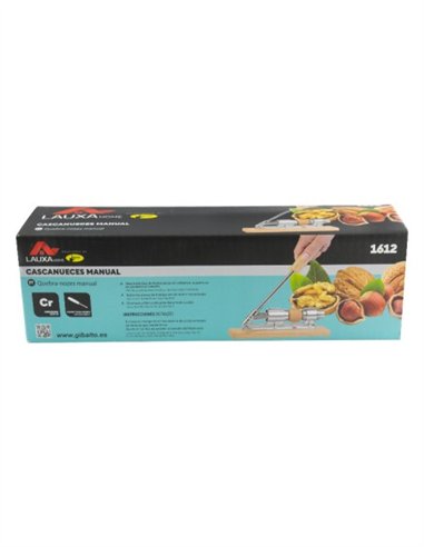 CASCADOR FRUTOS SECOS / CASCANUECES MANUAL CROMADO LAUXA