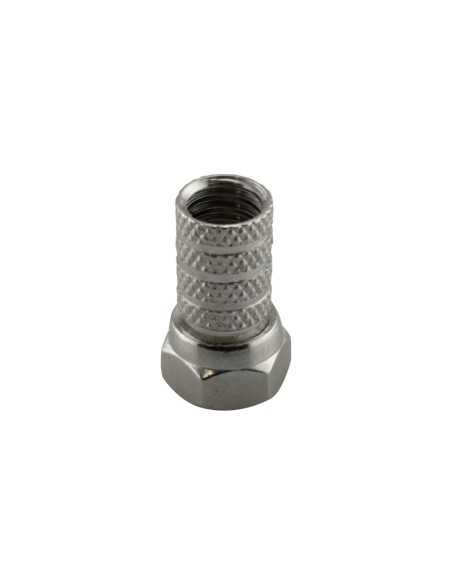 "F" CONECTOR MACHO M. D 6.6 MM