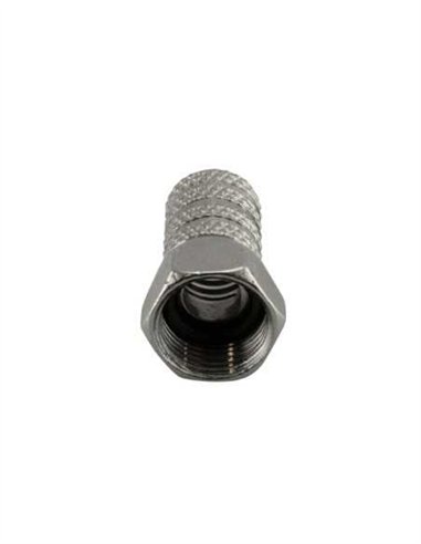 "F" CONECTOR MACHO M. D 6.6 MM