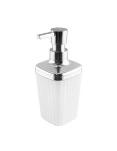 SET DE BAÑO 6 PZAS - GRIS / CROMO
