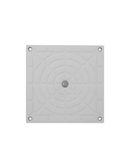 TAPA POLIPROPILENO - 200 X 200MM NEGRO