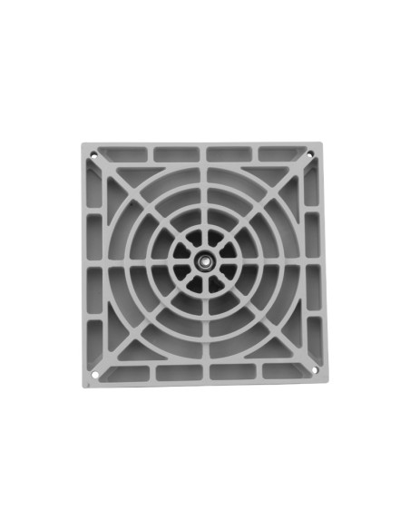 TAPA POLIPROPILENO - 200 X 200MM NEGRO