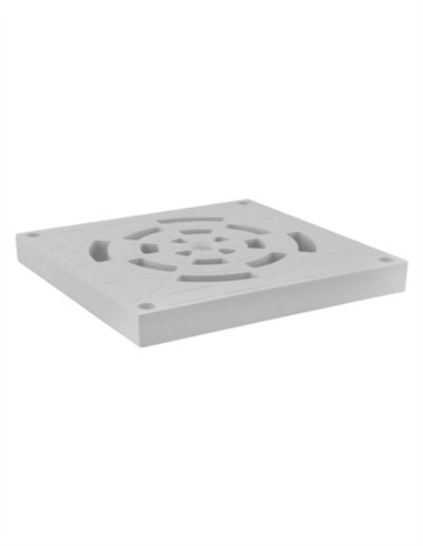 TAPA CALADA - 400 X 400MM GRIS
