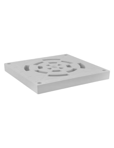 TAPA CALADA - 400 X 400MM GRIS