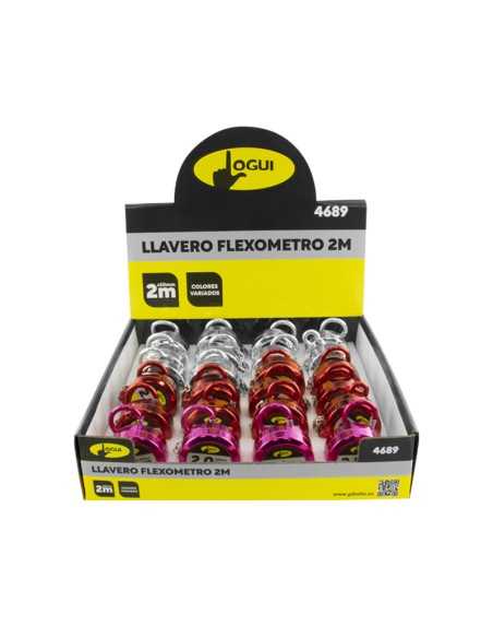 EXPOSITOR 24UDS LLAVERO FLEXOMETRO 2M