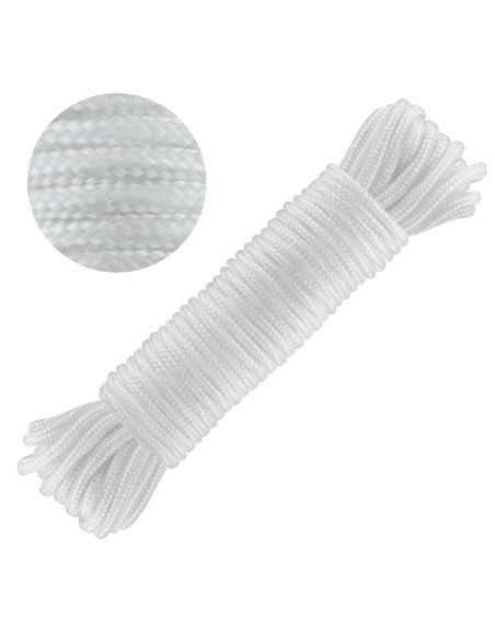 MADEJA CUERDA BLANCA - 6MM X 10M