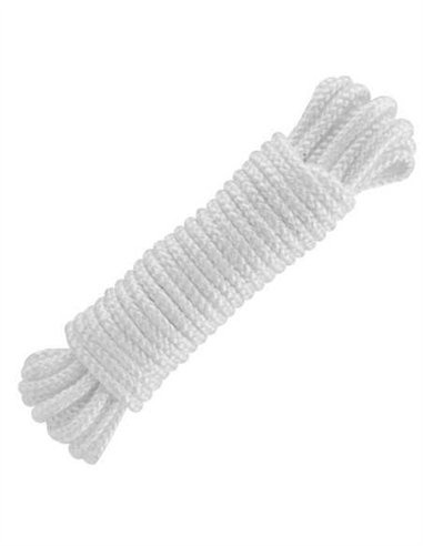 MADEJA CUERDA BLANCA - 6MM X 10M