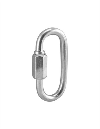 EMPALME ZINCADO CADENA 10 UDS - (d 5MM) (L 48MM) (A 23MM) (B 7MM)