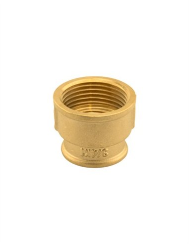 MANGUITO LATÓN HEMBRA - M3/4" - H1/2"