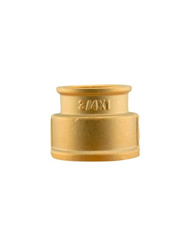 MANGUITO LATÓN HEMBRA - M3/4" - H1/2"