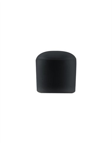 CONTERA EXTERIOR CÓNICA NEGRO - 25MM - 25UDS