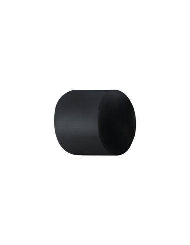 CONTERA EXTERIOR CÓNICA NEGRO - 25MM - 25UDS