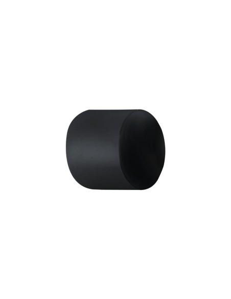 CONTERA EXTERIOR CÓNICA NEGRO - 25MM - 25UDS