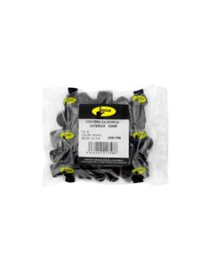 CONTERA EXTERIOR CÓNICA NEGRO - 16MM - 50UDS 2