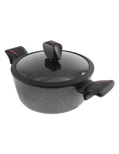 CACEROLA CON TAPA CRISTAL LAUXA HOME - 22CM 2