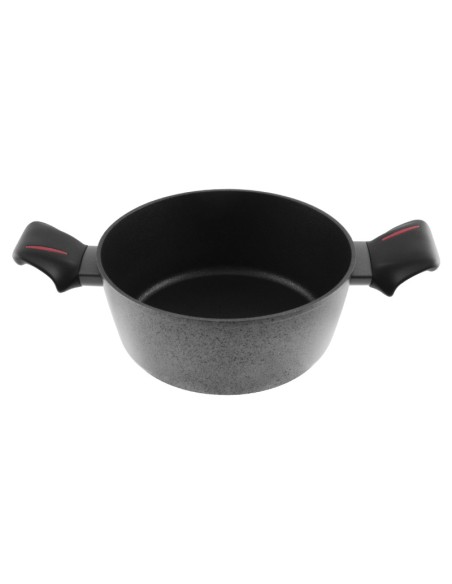 CACEROLA CON TAPA CRISTAL LAUXA HOME - 22CM