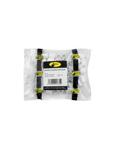 CONTERA EXTERIOR CÓNICA BLANCO - 10MM - 100UDS 2