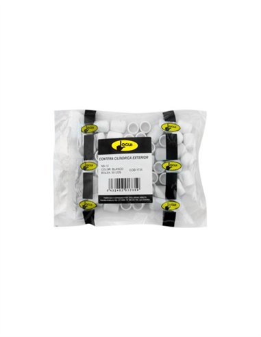 CONTERA EXTERIOR CÓNICA BLANCO - 30MM - 15UDS