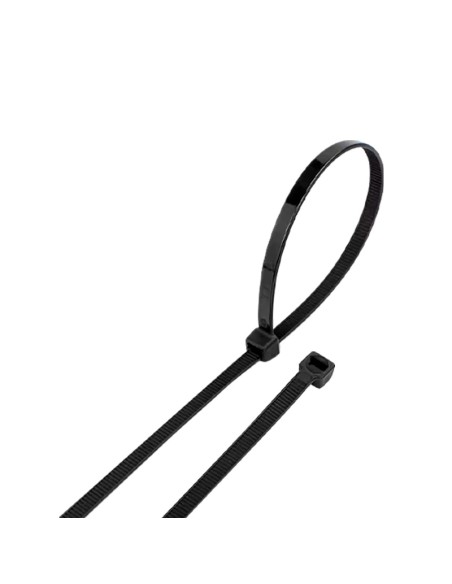 BOLSA DE BRIDAS 100 UNIDADES NEGRO - 3.6X300MM