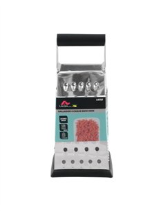 RALLADOR ACERO 21CM 4 CARAS LAUXA HOME