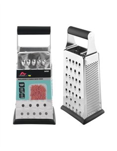 RALLADOR ACERO 21CM 4 CARAS LAUXA HOME 2