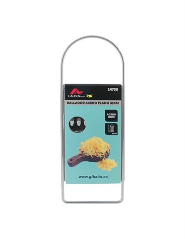 RALLADOR PLANO ACERO 31CM LAUXA HOME
