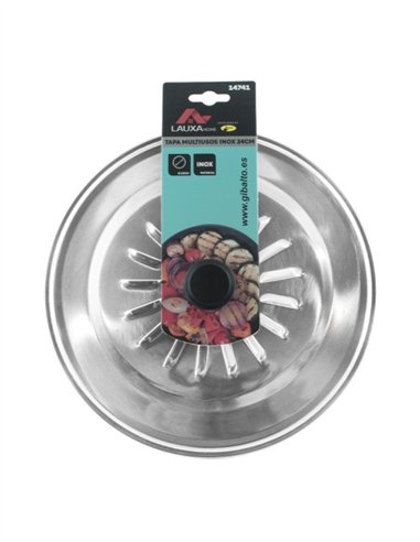 TAPA MULTIUSO INOX LAUXA HOME - 24CM