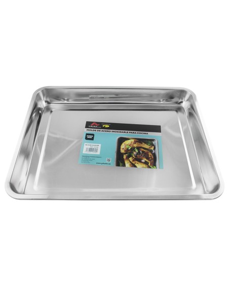 MOLDE ACERO LAUXA HOME - 40X30CM 4.8MM
