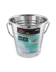 CUBO PARA HIELO ACERO 2L LAUXA HOME 2