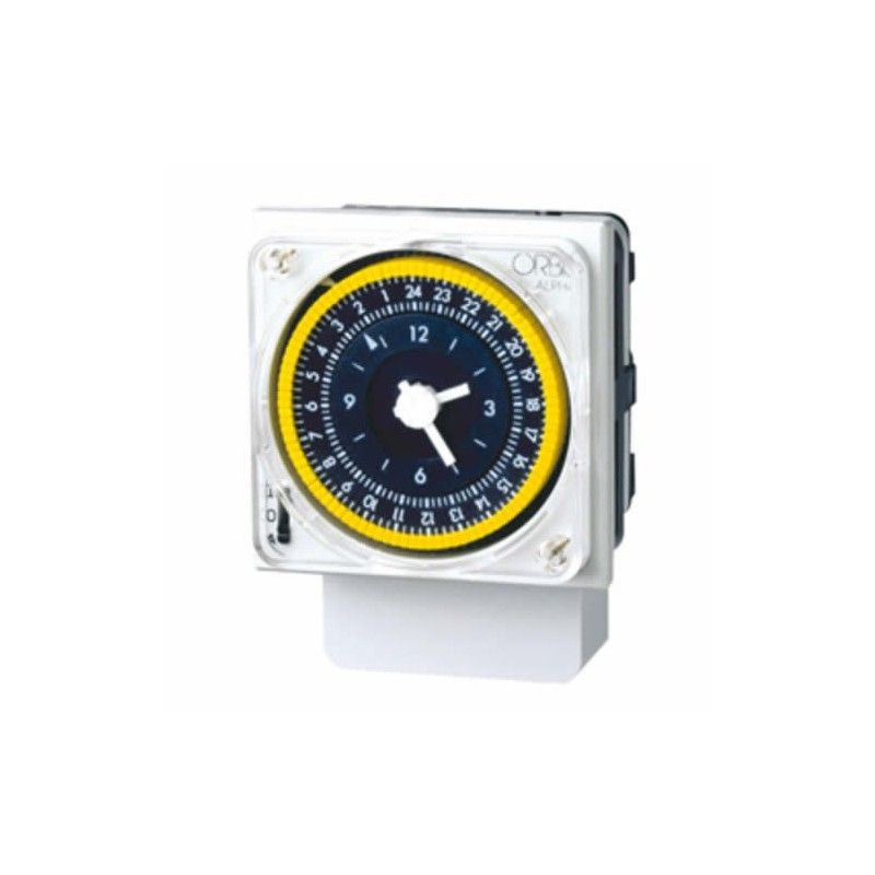 Interrupteur heures analogique de 24 heures Alpha-D Orbis 270023