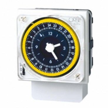 Interrupteur heures analogique de 24 heures Alpha-D Orbis 270023