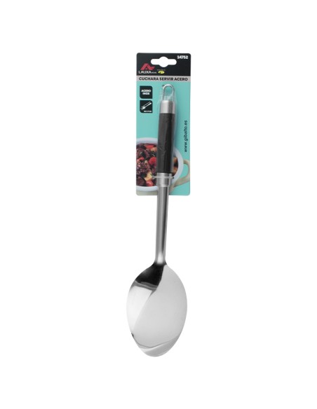 CUCHARA ACERO 32X7CM LAUXA HOME
