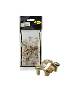 ABRAZADERA ZINCADA BICROMATADA M6 - 35MM