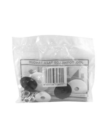 TORNILLOS TAZA CISTERNA BAJA M6 x 90 - ACERO INOXIDABLE
