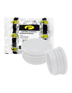 CONTERA INTERIOR REDONDA BLANCO - 40MM - 25UDS