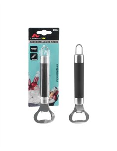 ABRE BOTELLAS ACERO 17X4,3CM LAUXA HOME
