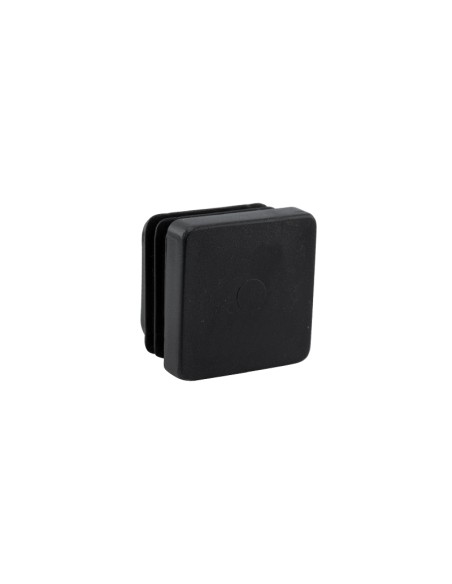 CONTERA INTERIOR CUADRADA NEGRO - 25MM - 25UDS