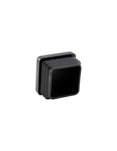 CONTERA INTERIOR CUADRADA NEGRO - 40MM - 15UDS