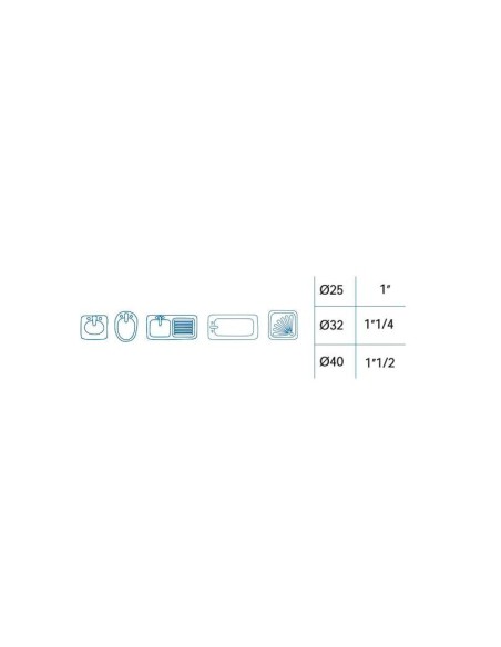 JUNTA CONICA - 1 1/2" - 40MM 50UDS