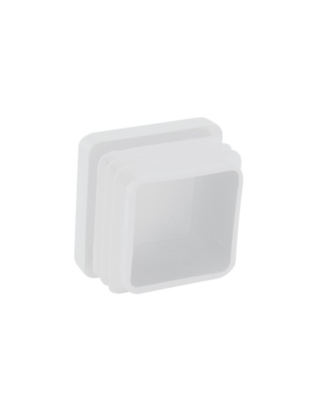 CONTERA INTERIOR CUADRADA BLANCO - 18MM - 50UDS