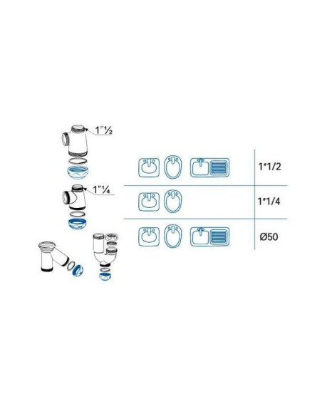 TAPON REGISTRO SIFONES - 1 1/4"