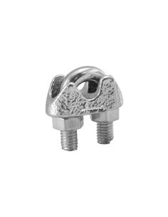 SUJETACABLES GALVANIZADO DIN 741 - N6 - 25UDS 2